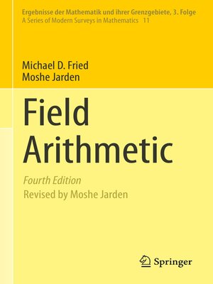 cover image of Field Arithmetic